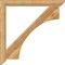 Ekena Millwork Westlake Slat Rough Sawn Bracket, Western Red Cedar, 4"W x 46"D x 46"H BKT04X46X46WTL06RWR - alternate 2